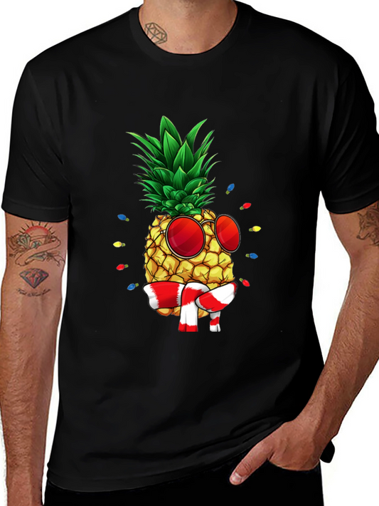 Festive Pineapple Graphic Tee
