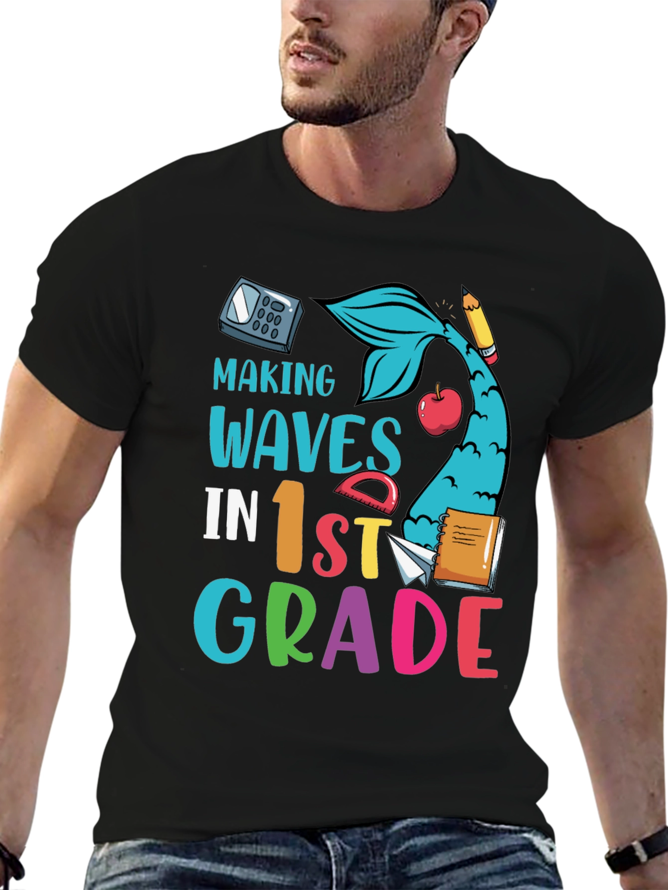 Making Waves in 1st Grade T-Shirt