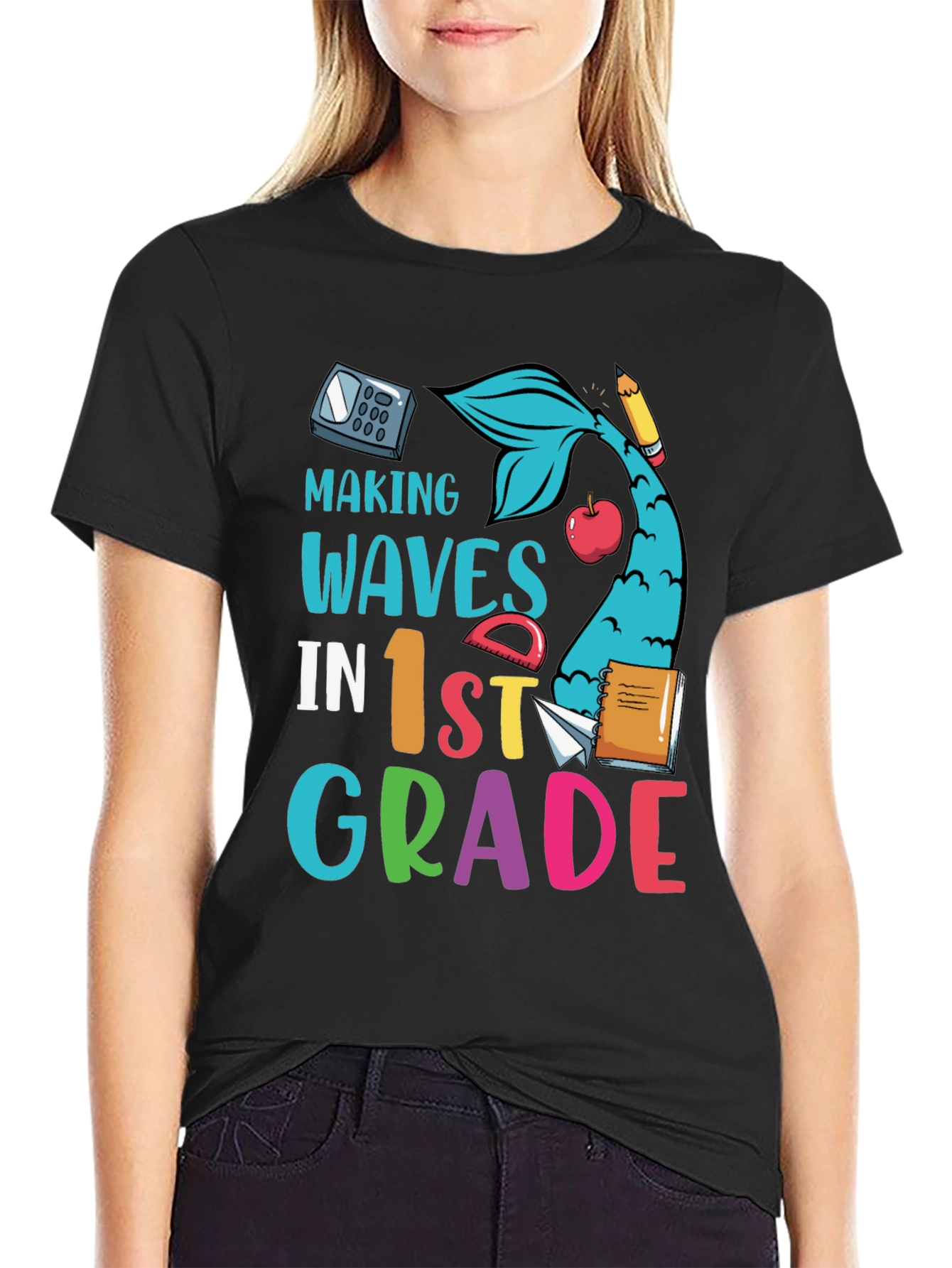 Making Waves in 1st Grade T-Shirt