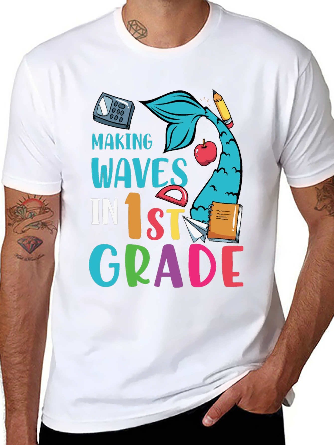 Making Waves in 1st Grade T-Shirt