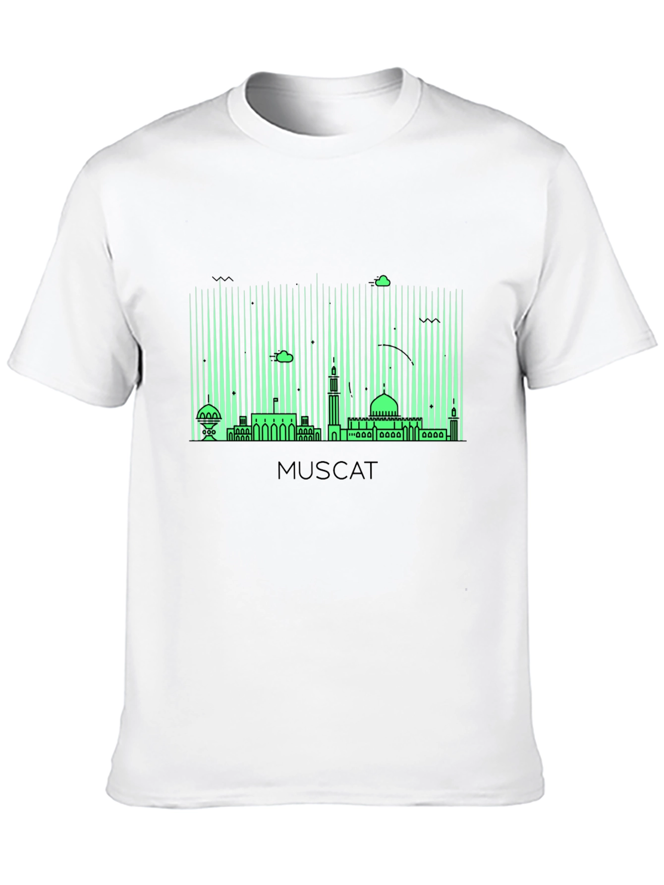 Muscat Skyline Graphic Tee