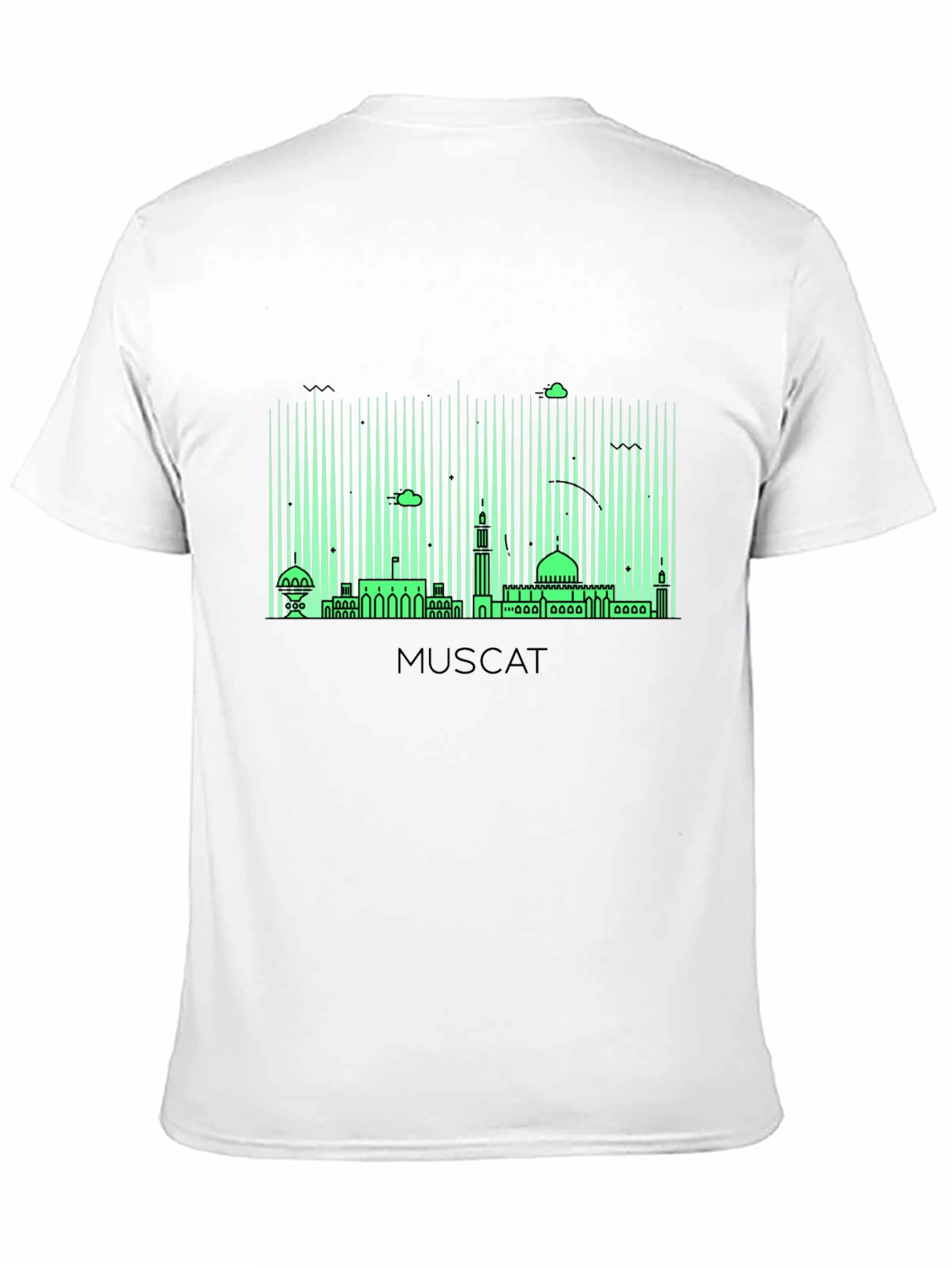Muscat Skyline Graphic Tee