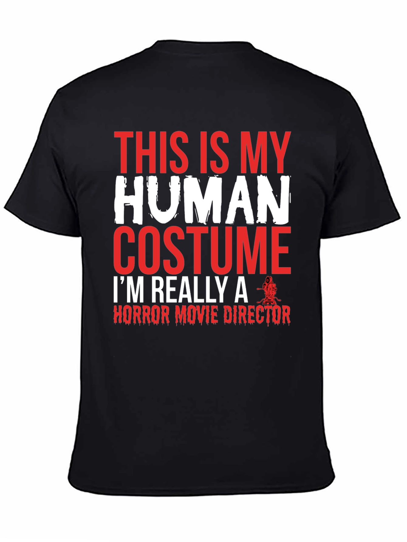 Horror Movie Director Human Costume T-Shirt