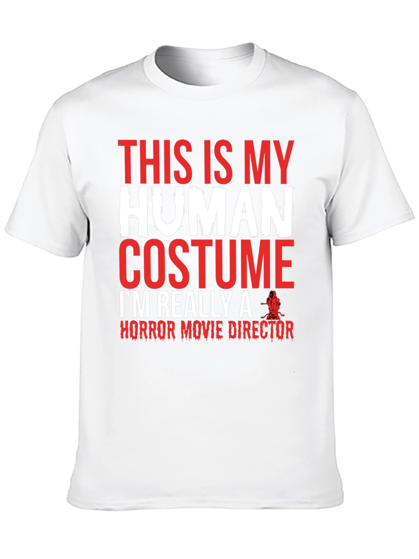 Horror Movie Director Human Costume T-Shirt