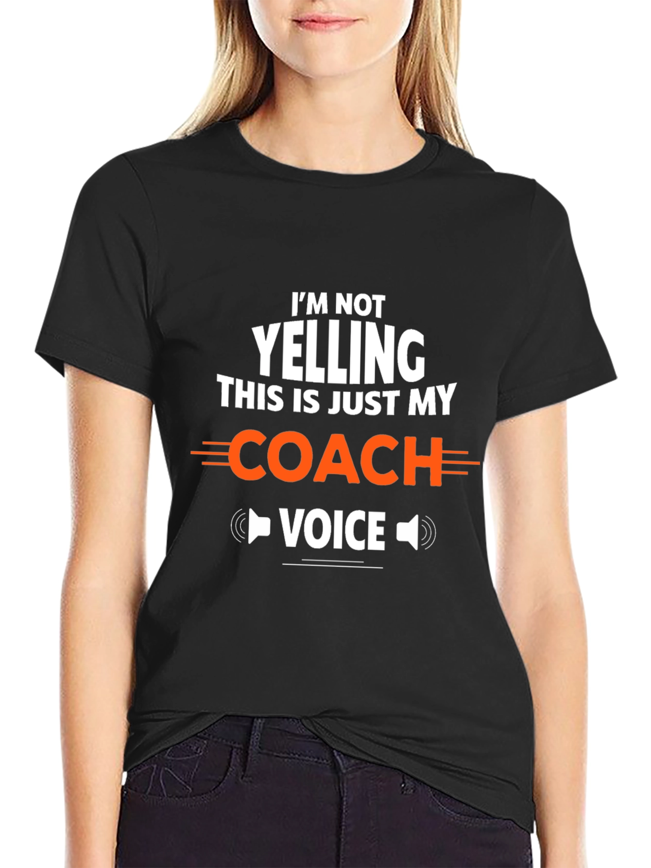Coach Voice T-Shirt - Funny Sports Tee