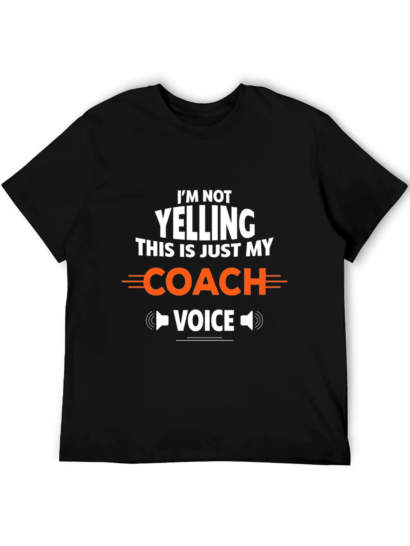 Coach Voice T-Shirt - Funny Sports Tee