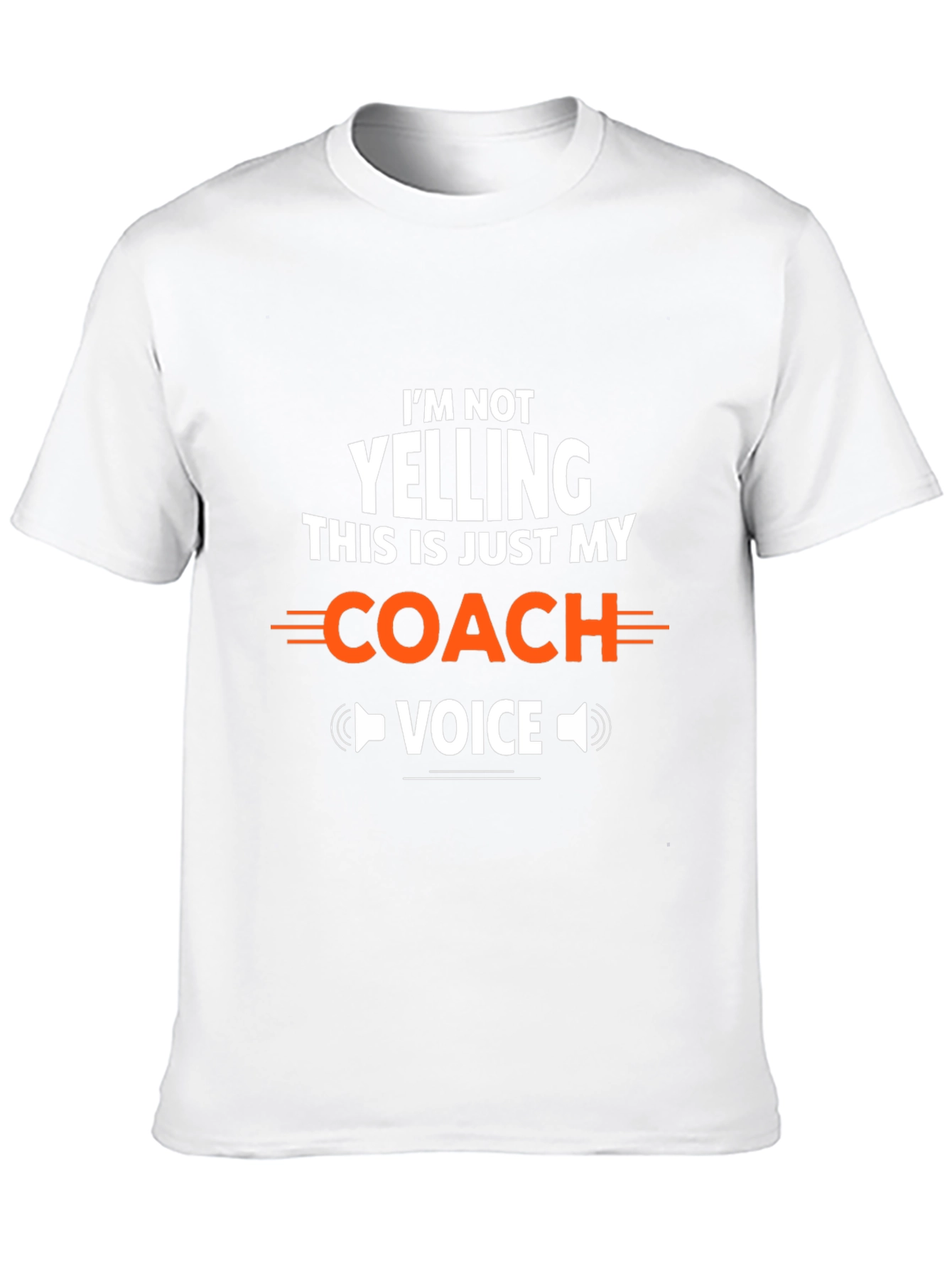 Coach Voice T-Shirt - Funny Sports Tee
