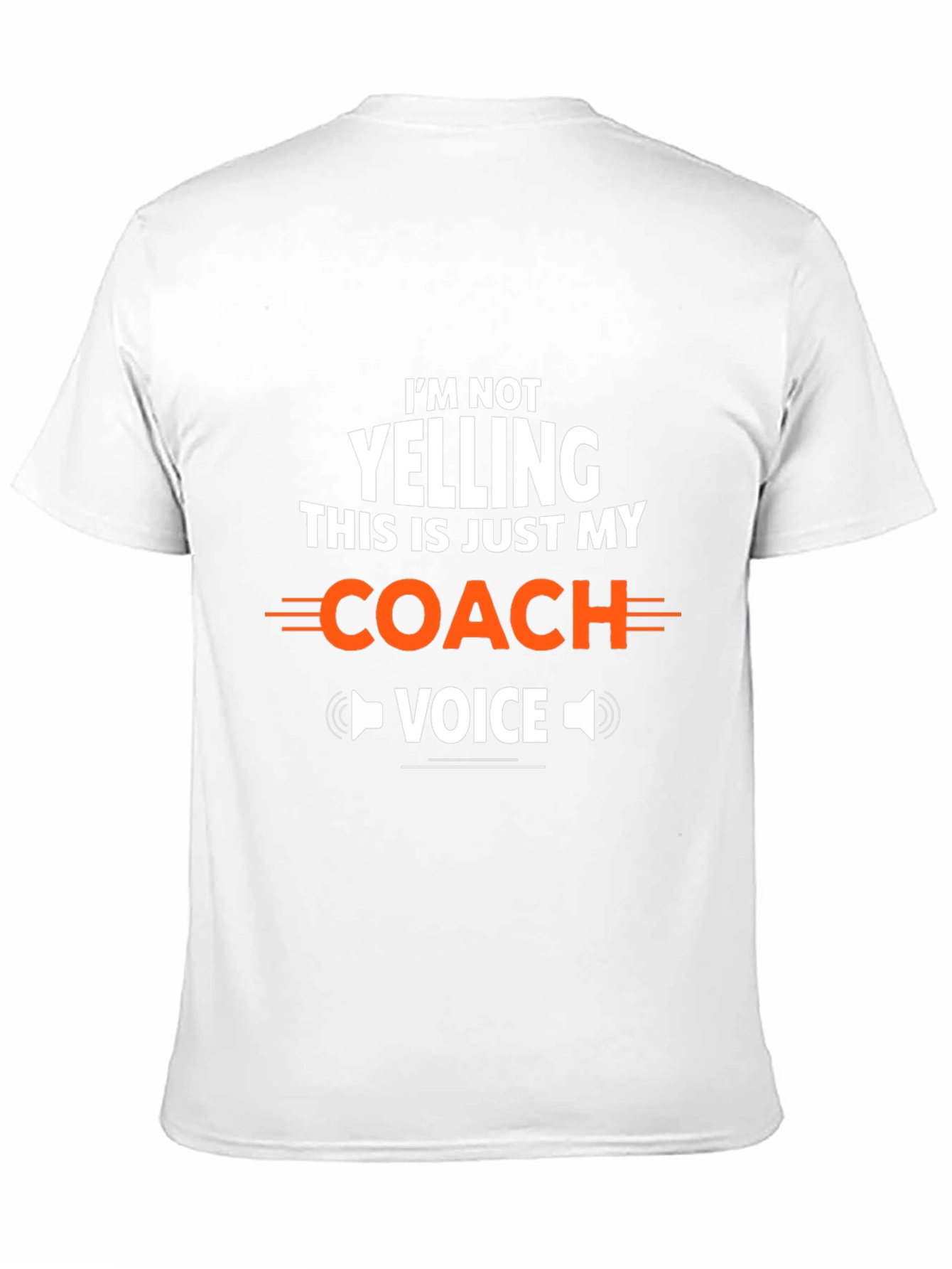 Coach Voice T-Shirt - Funny Sports Tee
