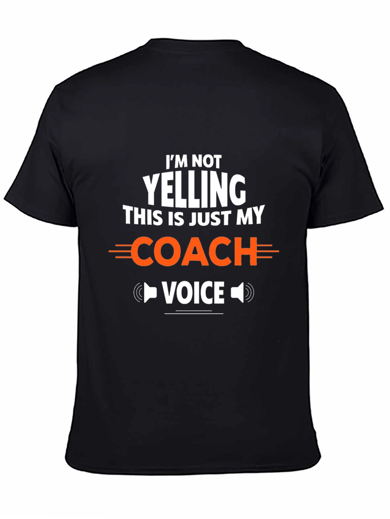Coach Voice T-Shirt - Funny Sports Tee