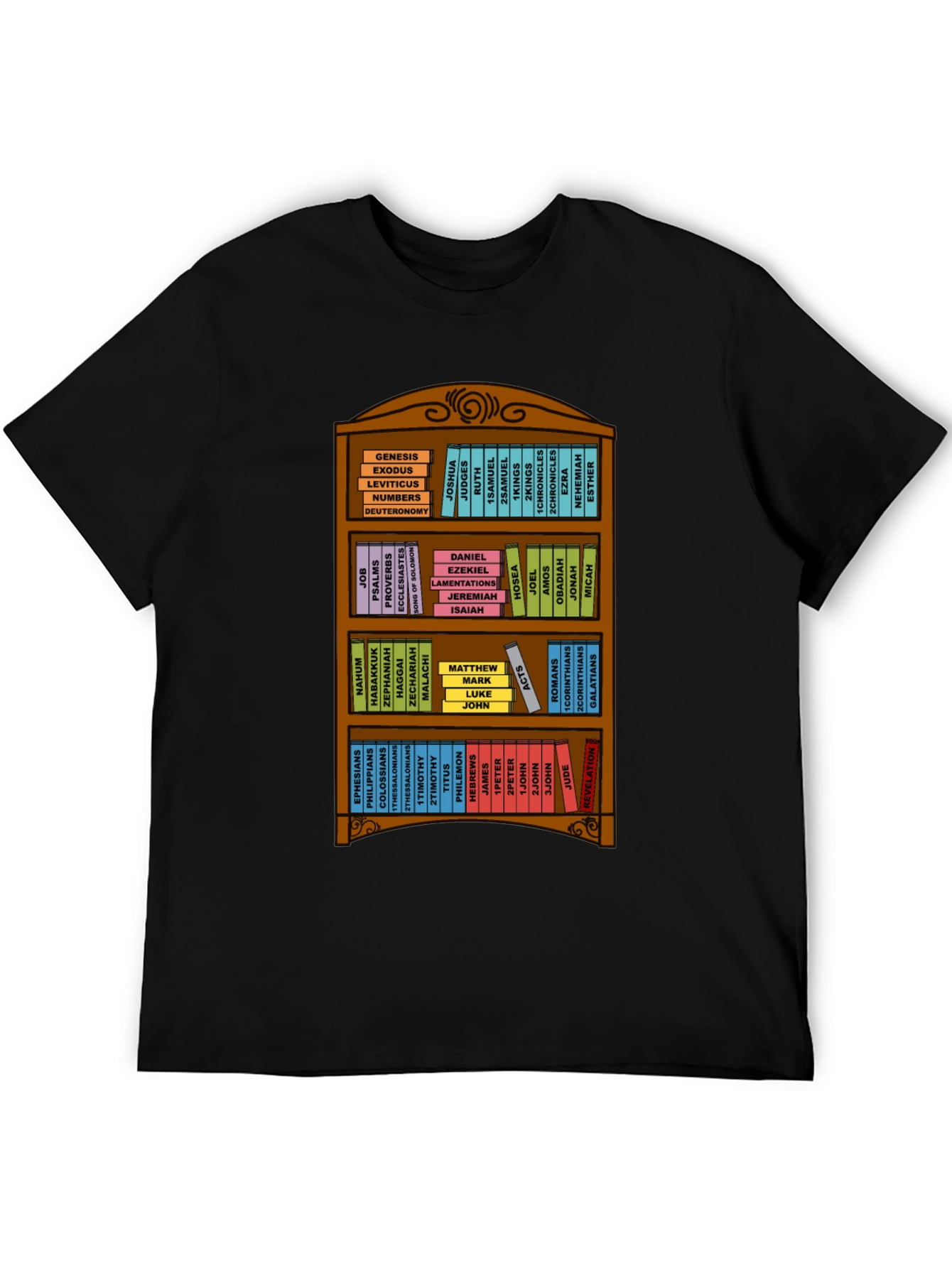 Books of the Bible T-Shirt - Religious Gift