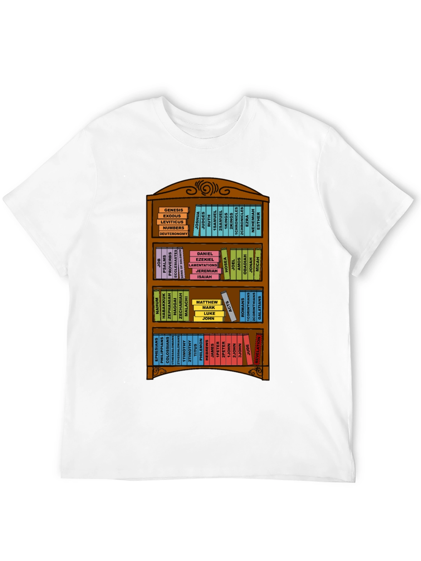 Books of the Bible T-Shirt - Religious Gift