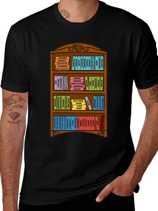 Books of the Bible T-Shirt - Religious Gift