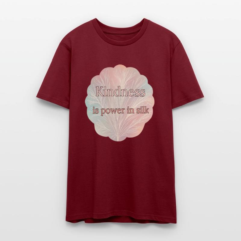 Elegant Silk Floral Kindness Quote