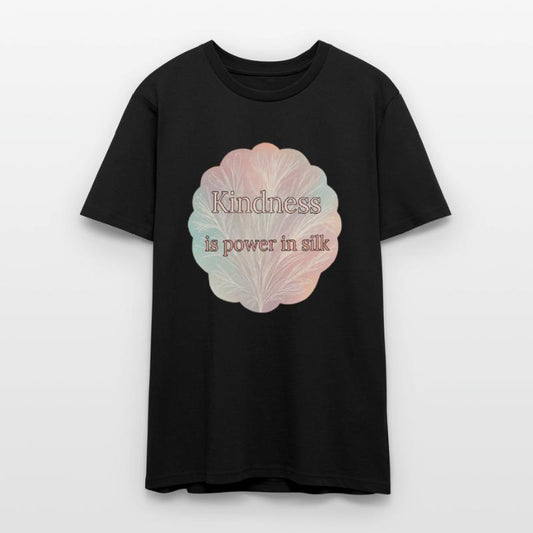 Elegant Silk Floral Kindness Quote
