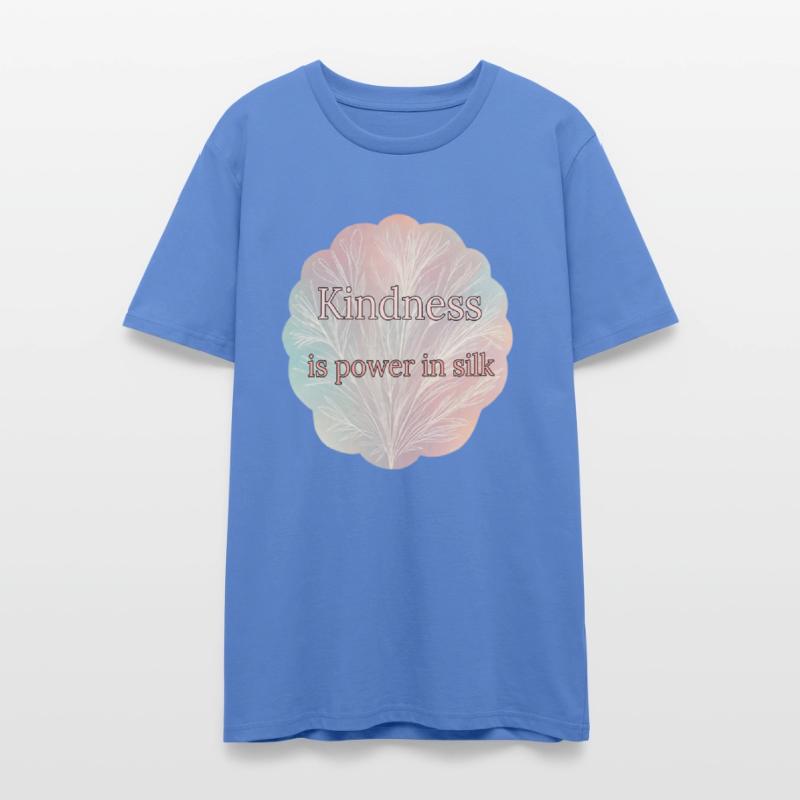 Elegant Silk Floral Kindness Quote