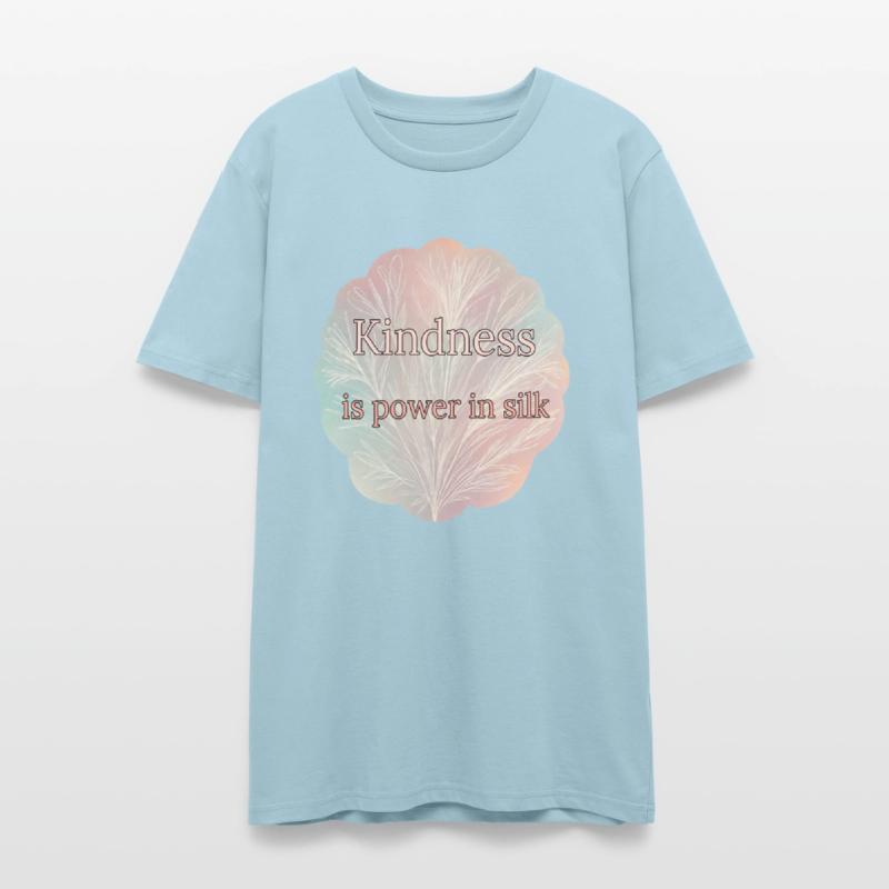 Elegant Silk Floral Kindness Quote