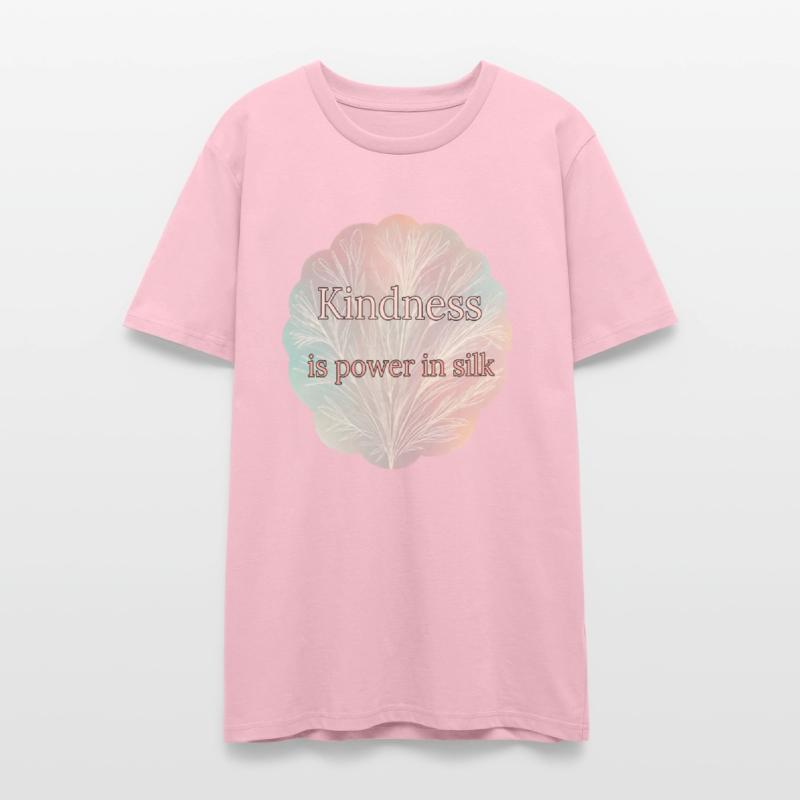 Elegant Silk Floral Kindness Quote