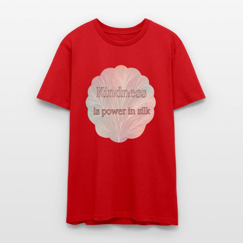 Elegant Silk Floral Kindness Quote