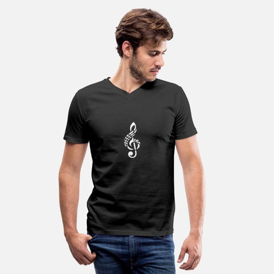 Elegant Tattoo Style Clef