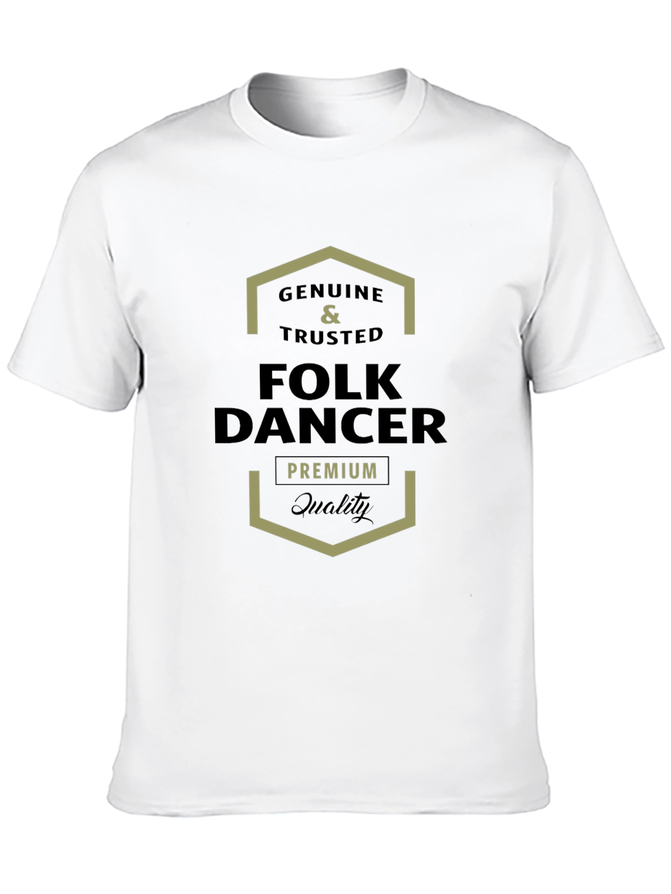 Genuine Folk Dancer Premium Quality T-Shirt