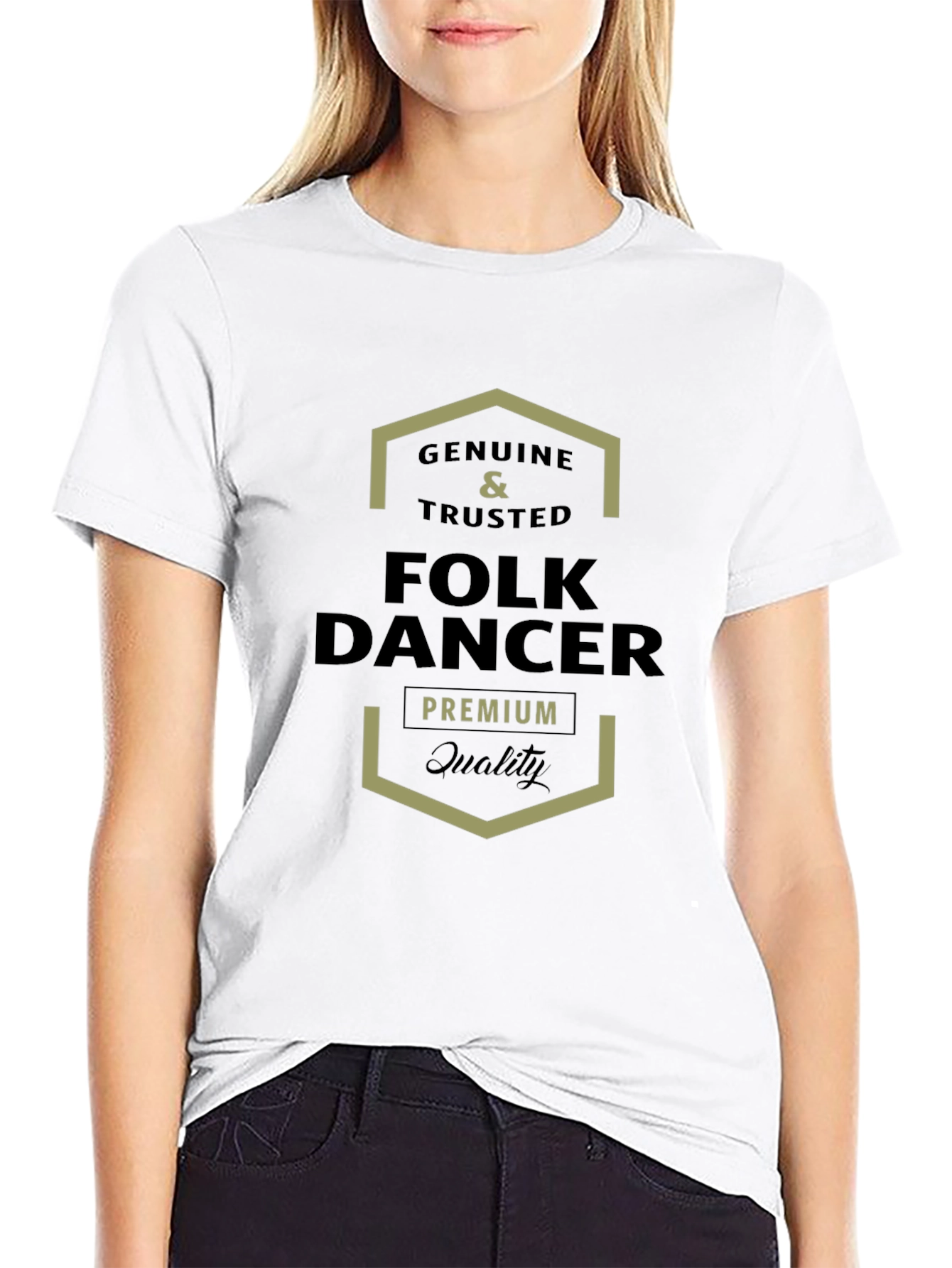 Genuine Folk Dancer Premium Quality T-Shirt