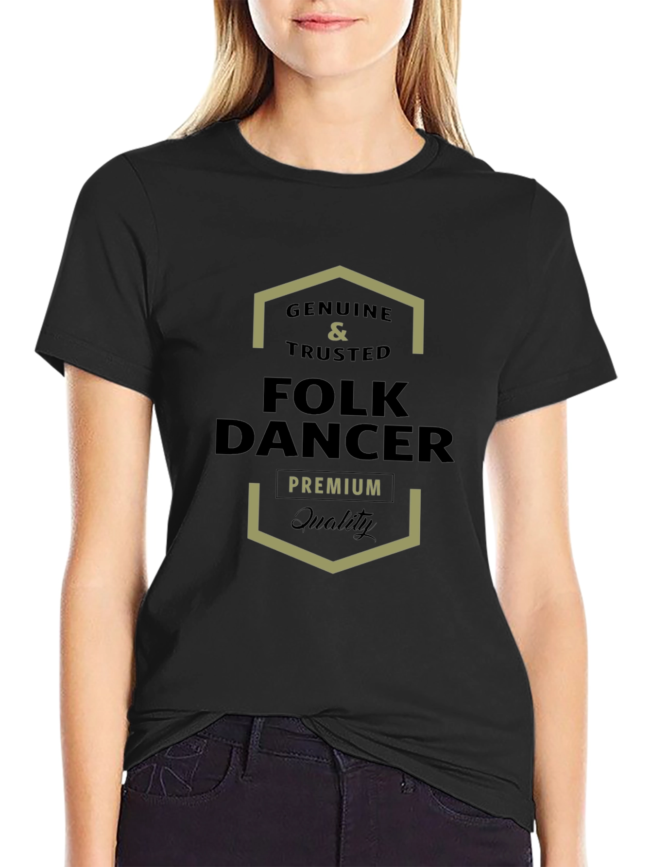 Genuine Folk Dancer Premium Quality T-Shirt