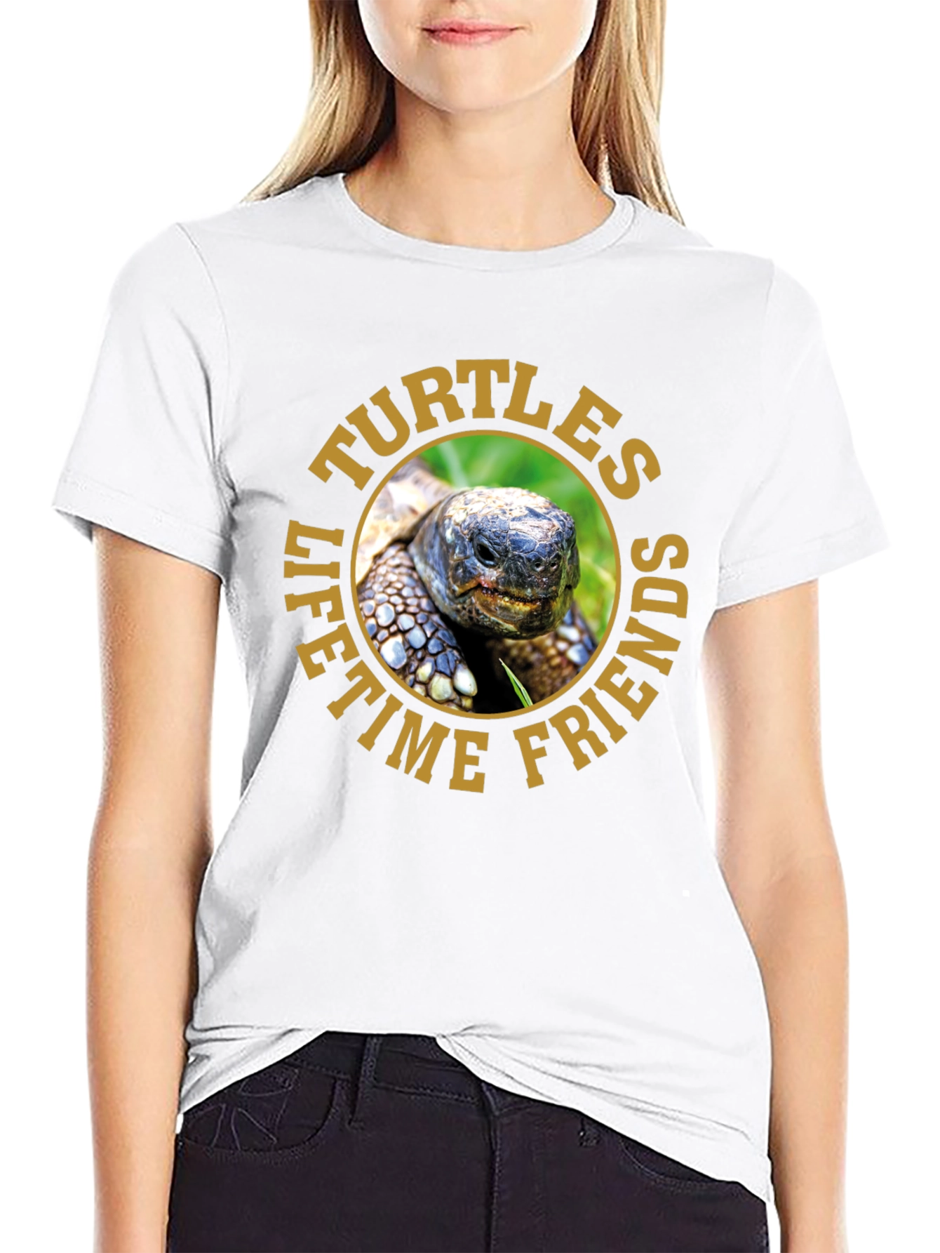 Turtles Lifetime Friends Graphic T-Shirt