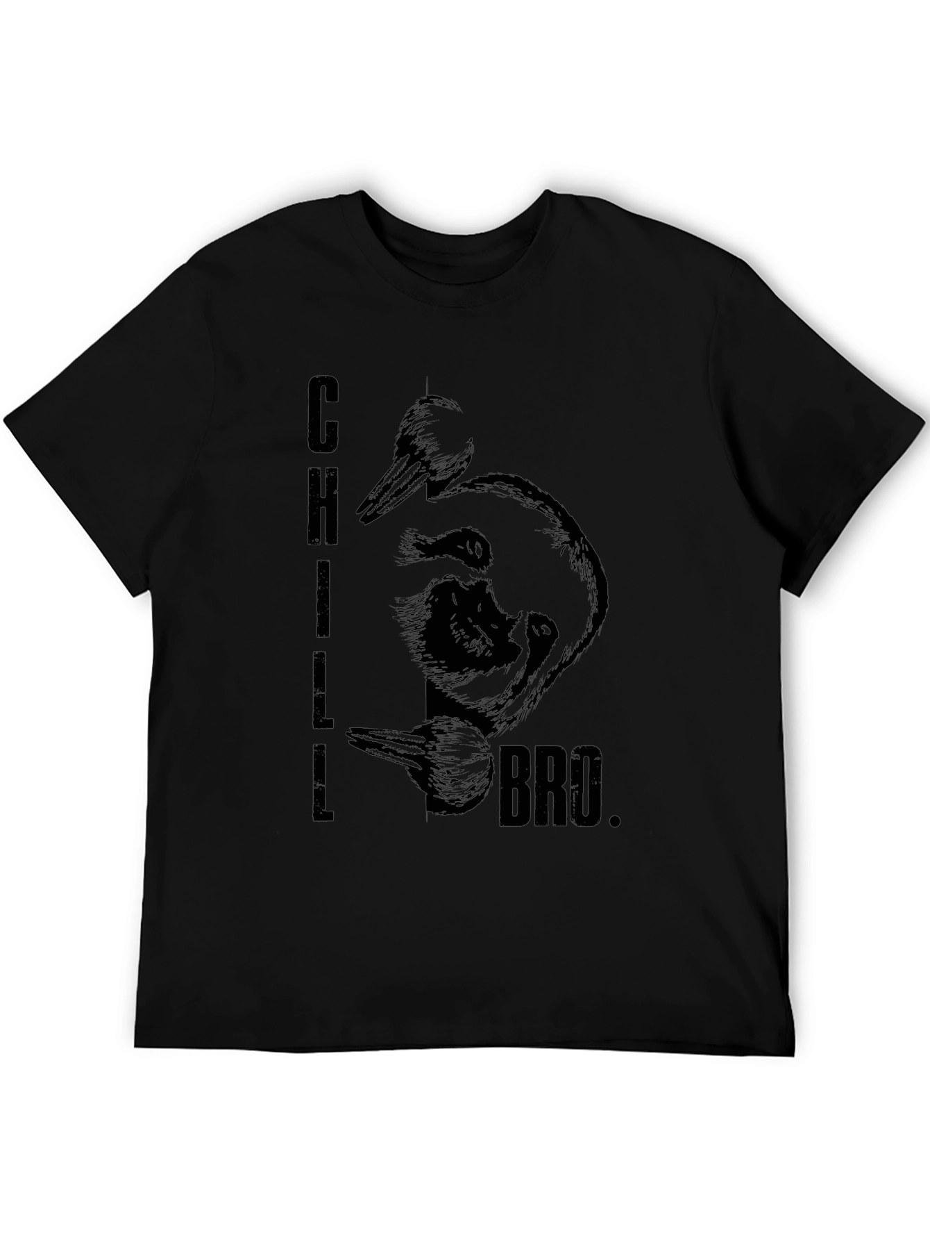 Chill Bro Sloth T-Shirt - Relaxed Fit