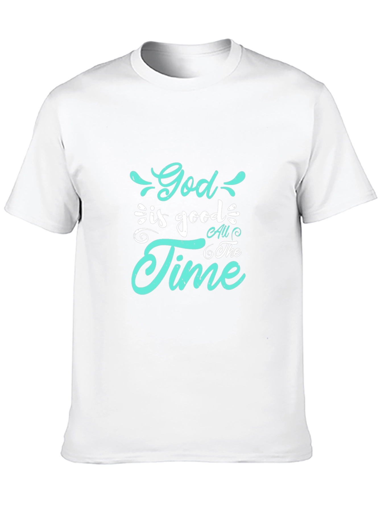 God is Good All the Time Black T-Shirt