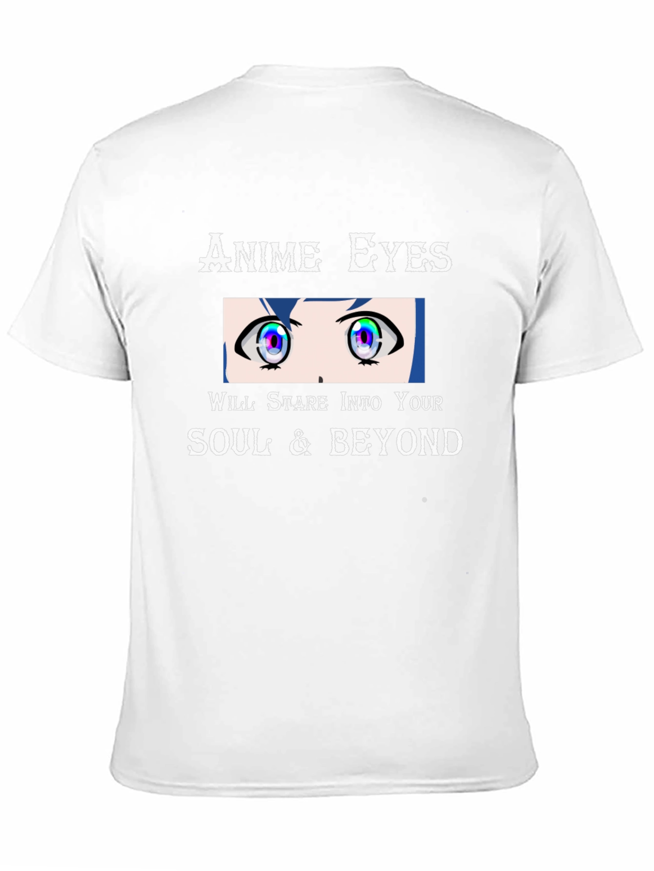 Anime Eyes Stare T-Shirt - Unique Graphic Tee