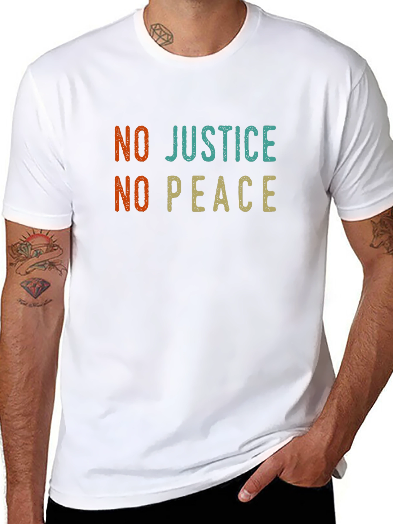 No Justice No Peace Graphic Tee