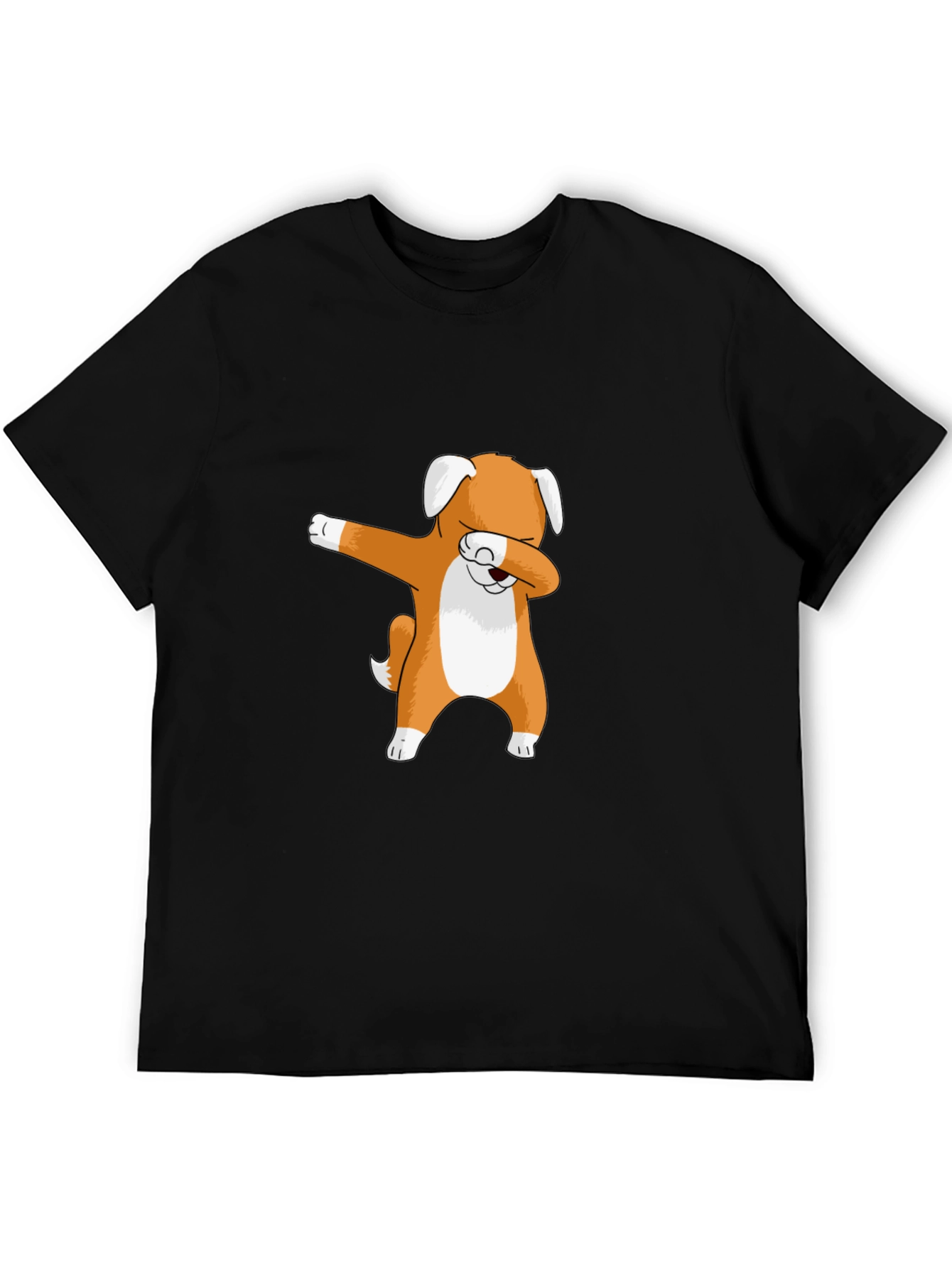 Dog Dabbing Graphic T-Shirt