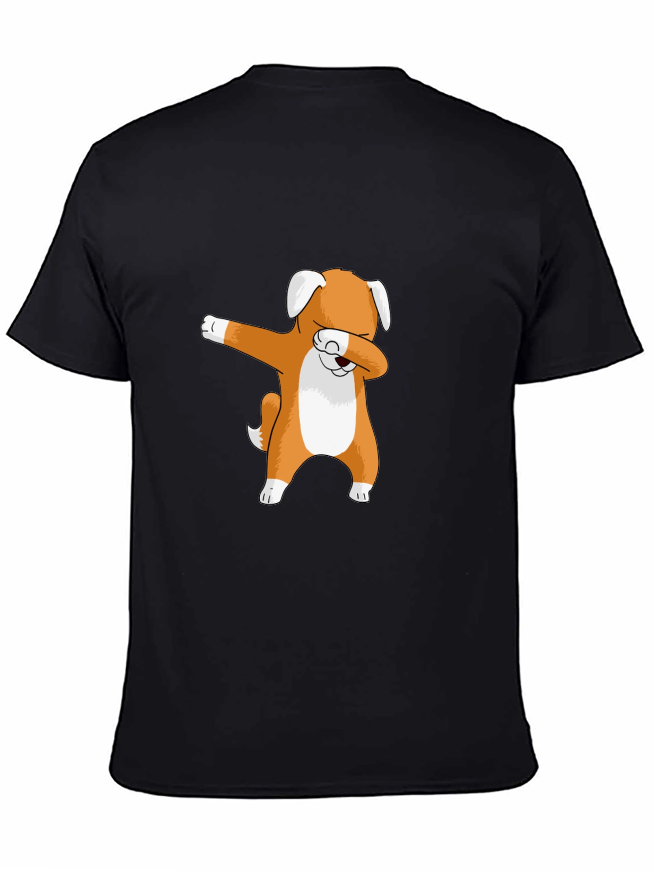 Dog Dabbing Graphic T-Shirt