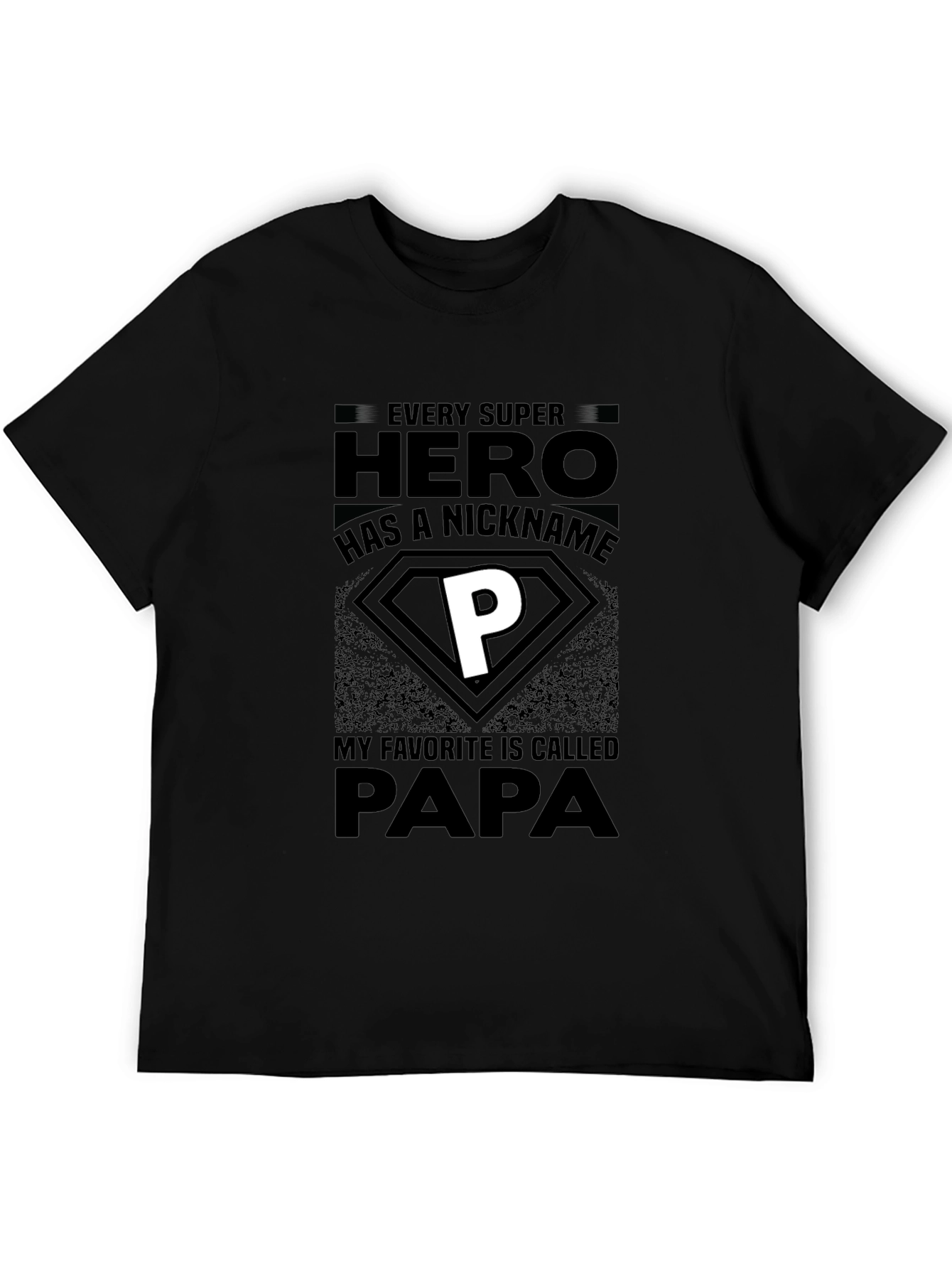 Super Hero Papa T-Shirt - Fathers Day Gift