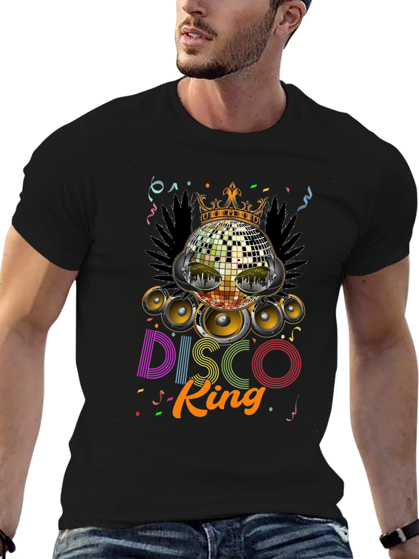 Disco King T-Shirt - Party Ready!