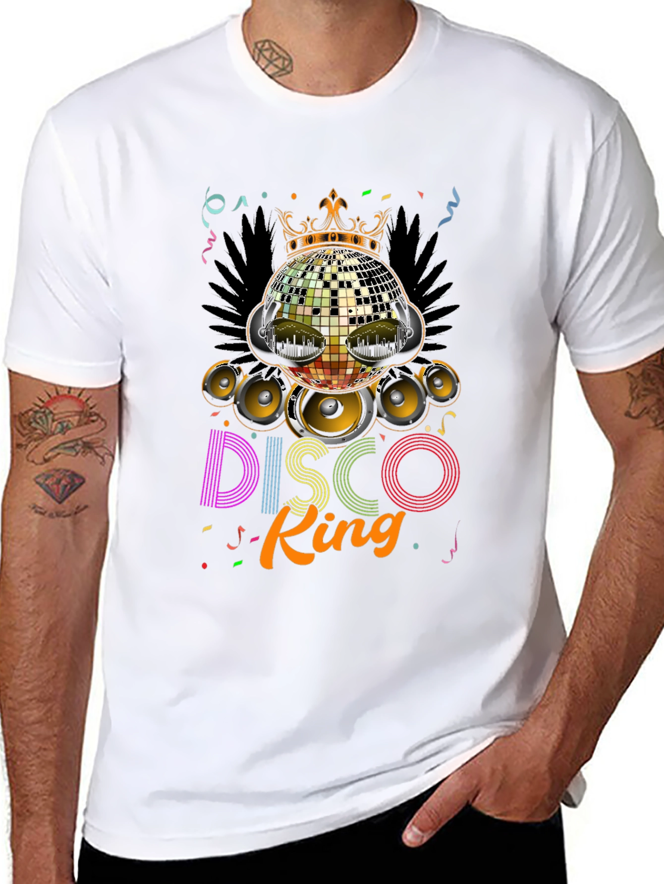 Disco King T-Shirt - Party Ready!