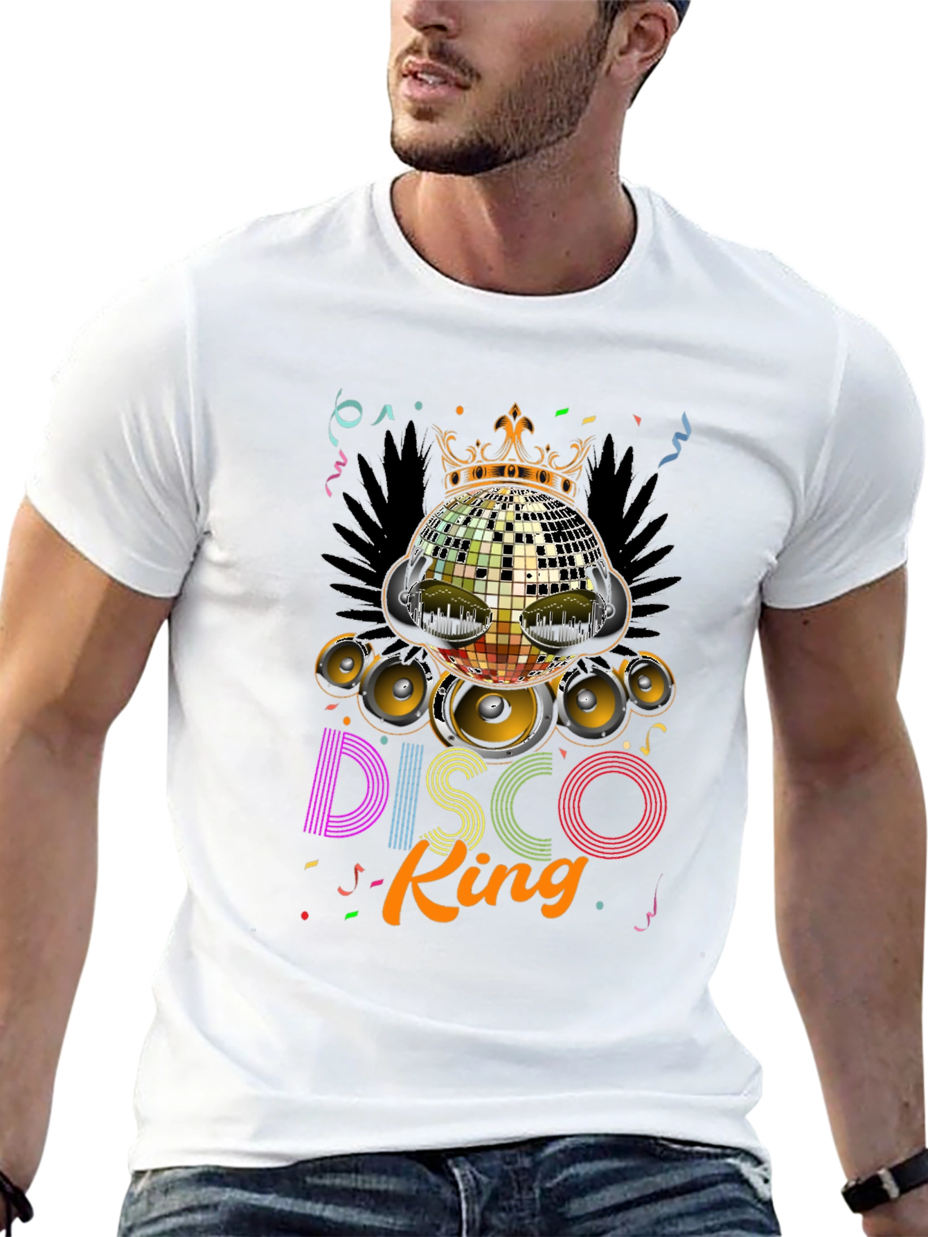Disco King T-Shirt - Party Ready!