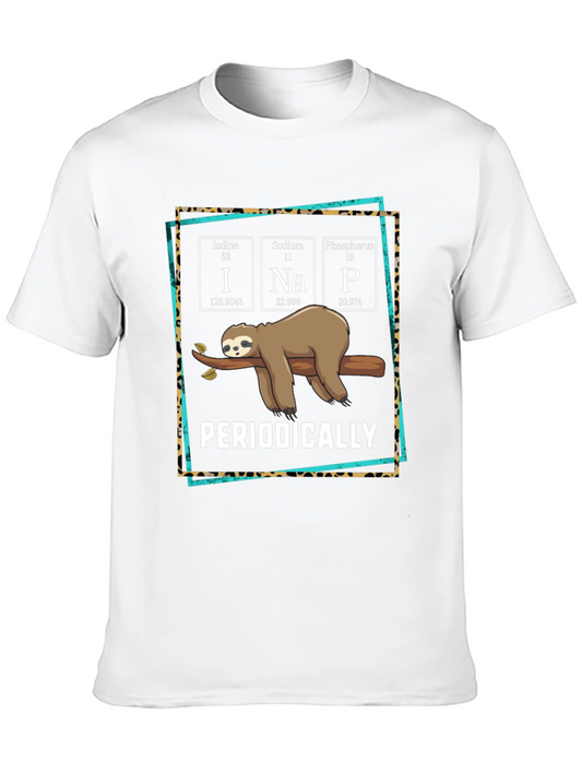 Funny Periodic Table Sloth T-Shirt