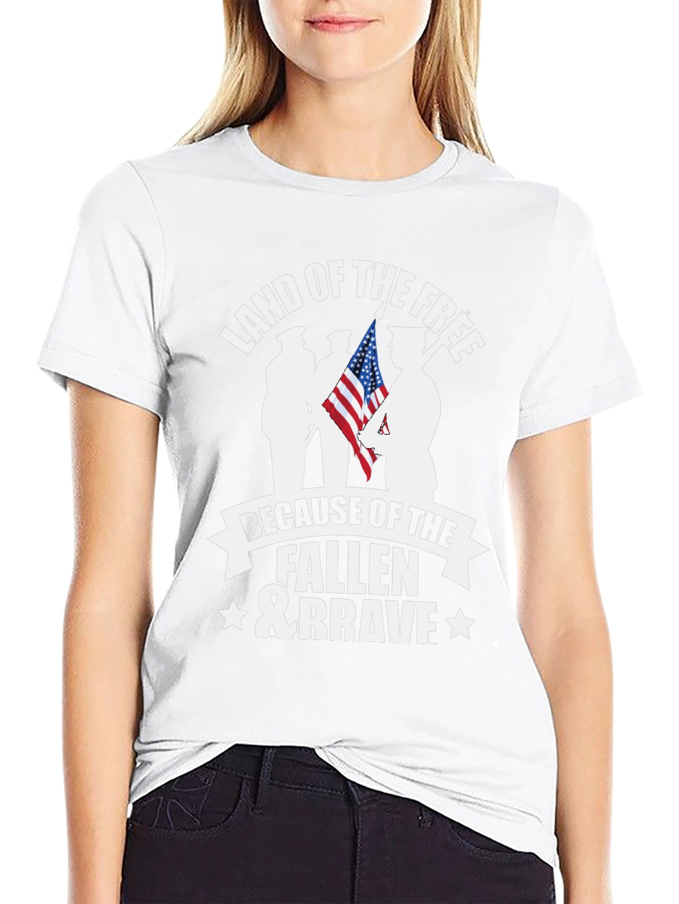 Land of the Free Patriotic T-Shirt