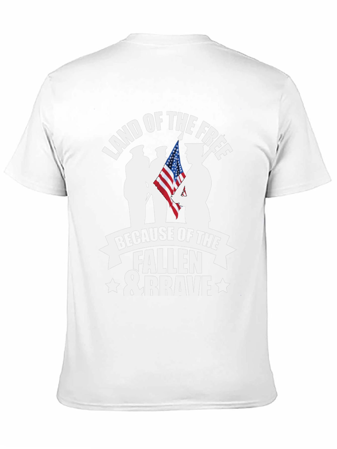 Land of the Free Patriotic T-Shirt