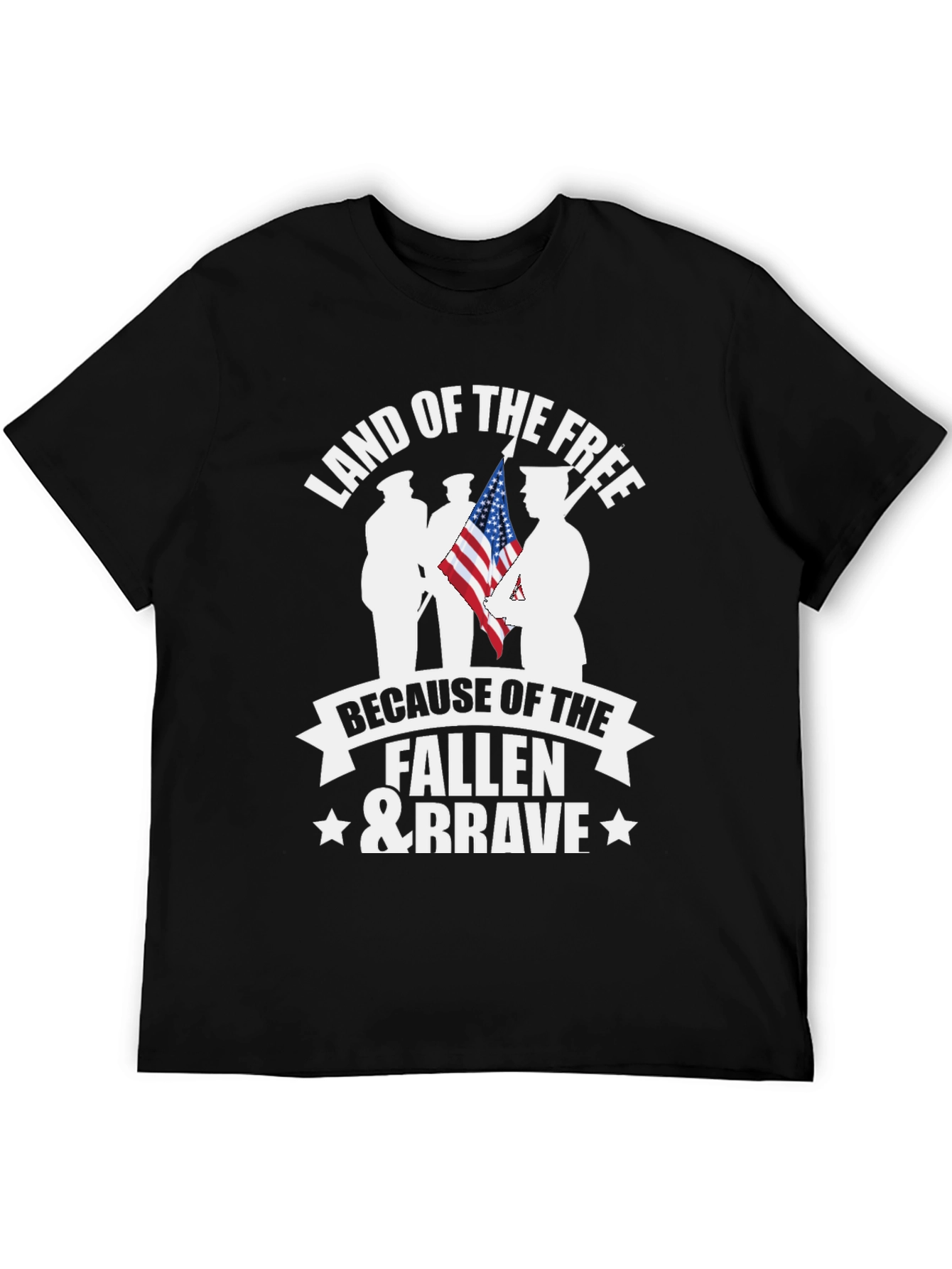 Land of the Free Patriotic T-Shirt