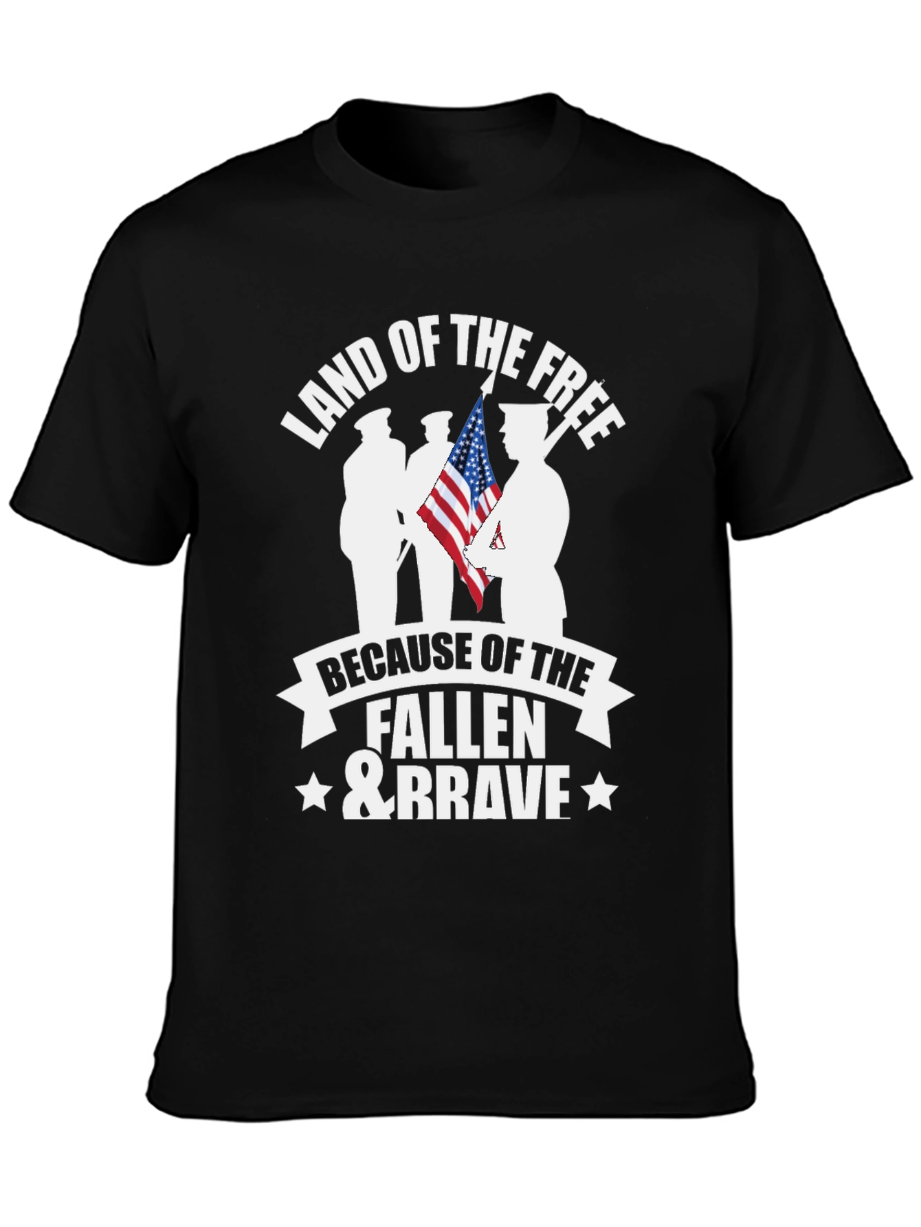 Land of the Free Patriotic T-Shirt