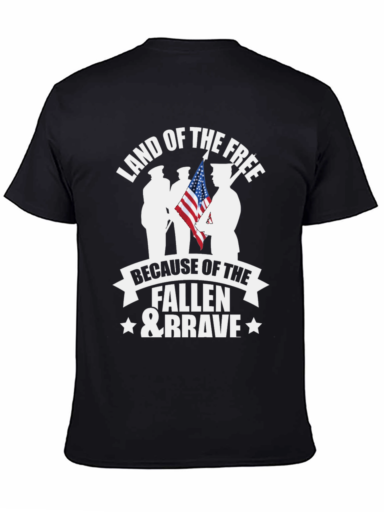 Land of the Free Patriotic T-Shirt