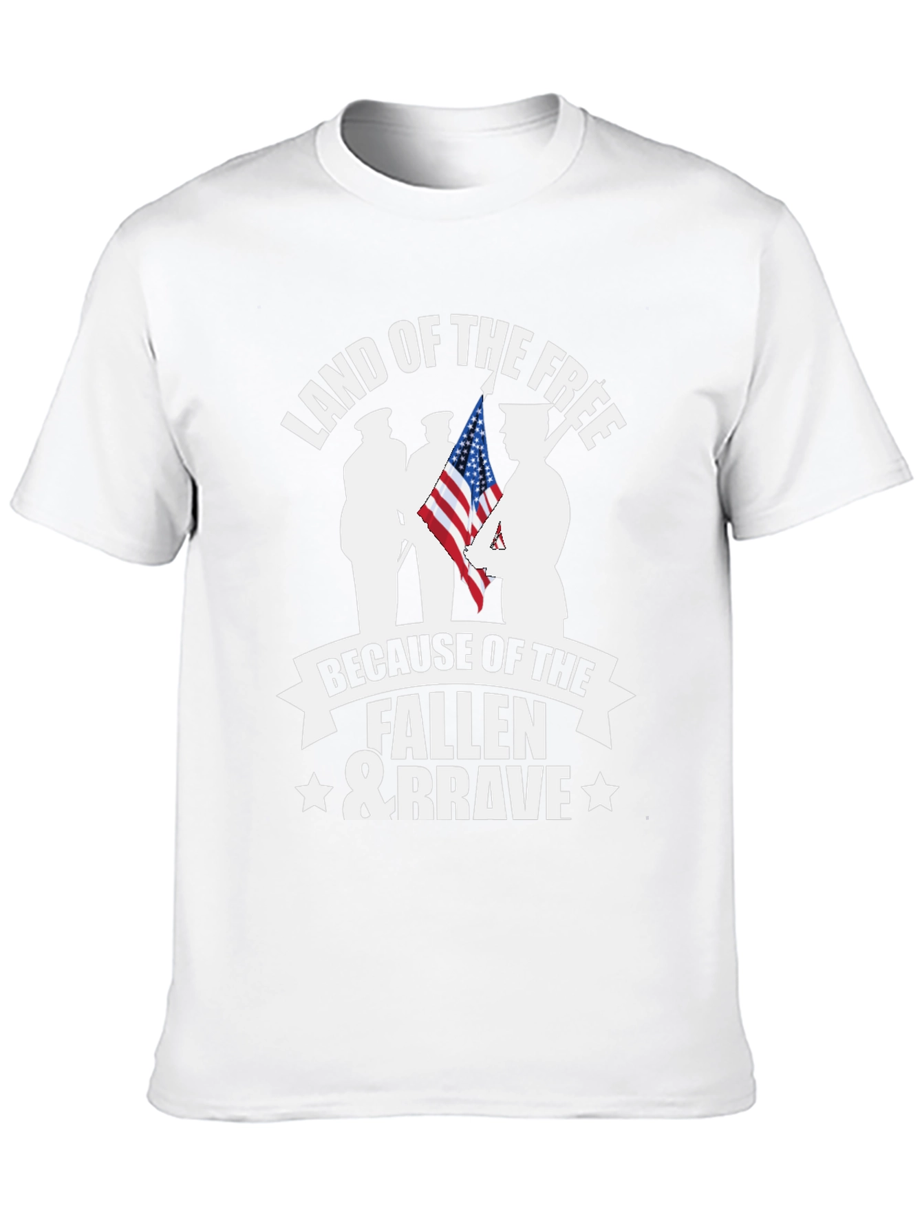 Land of the Free Patriotic T-Shirt