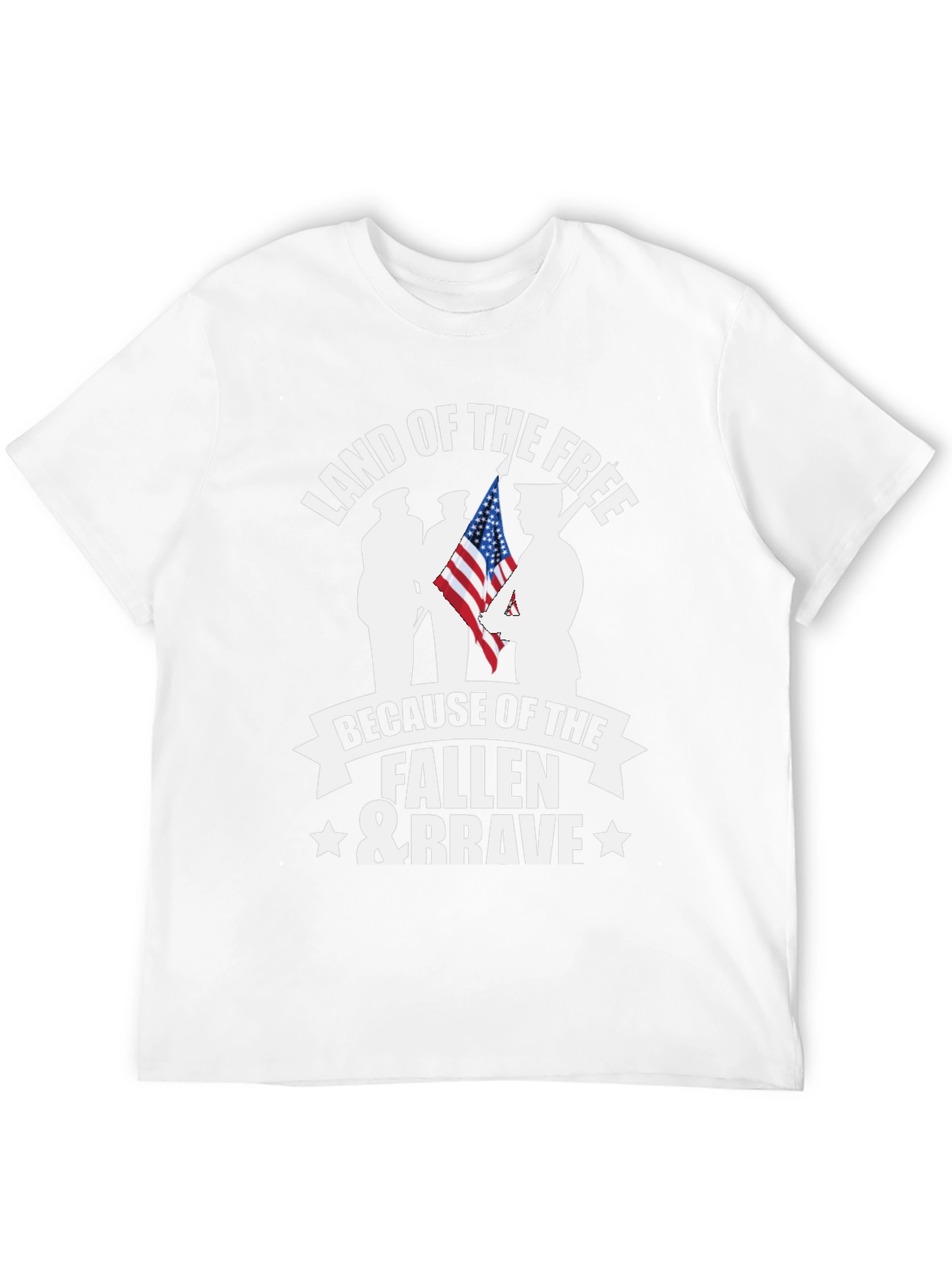 Land of the Free Patriotic T-Shirt