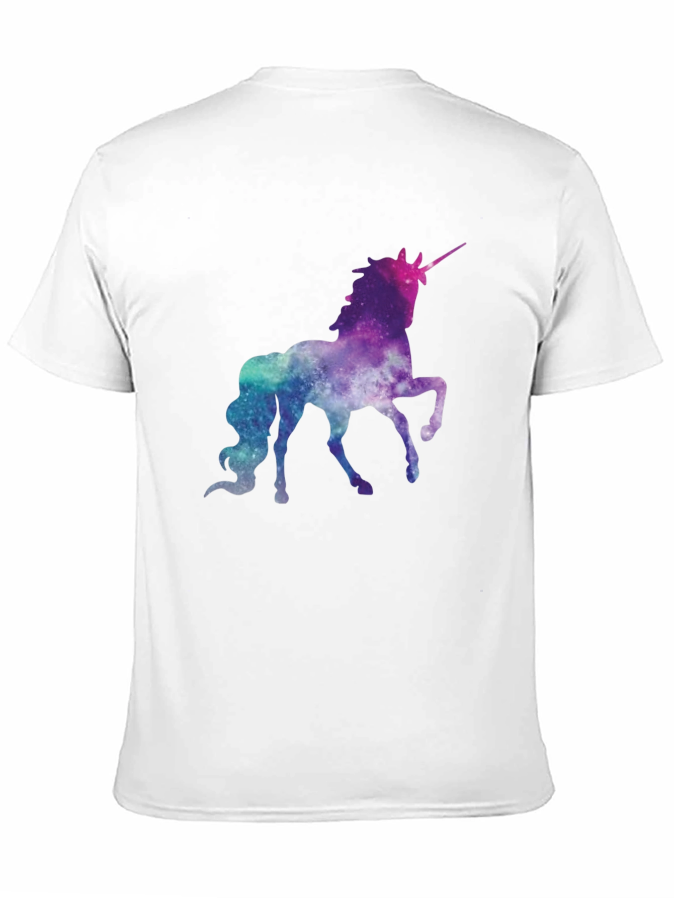 Galaxy Unicorn Black T-Shirt