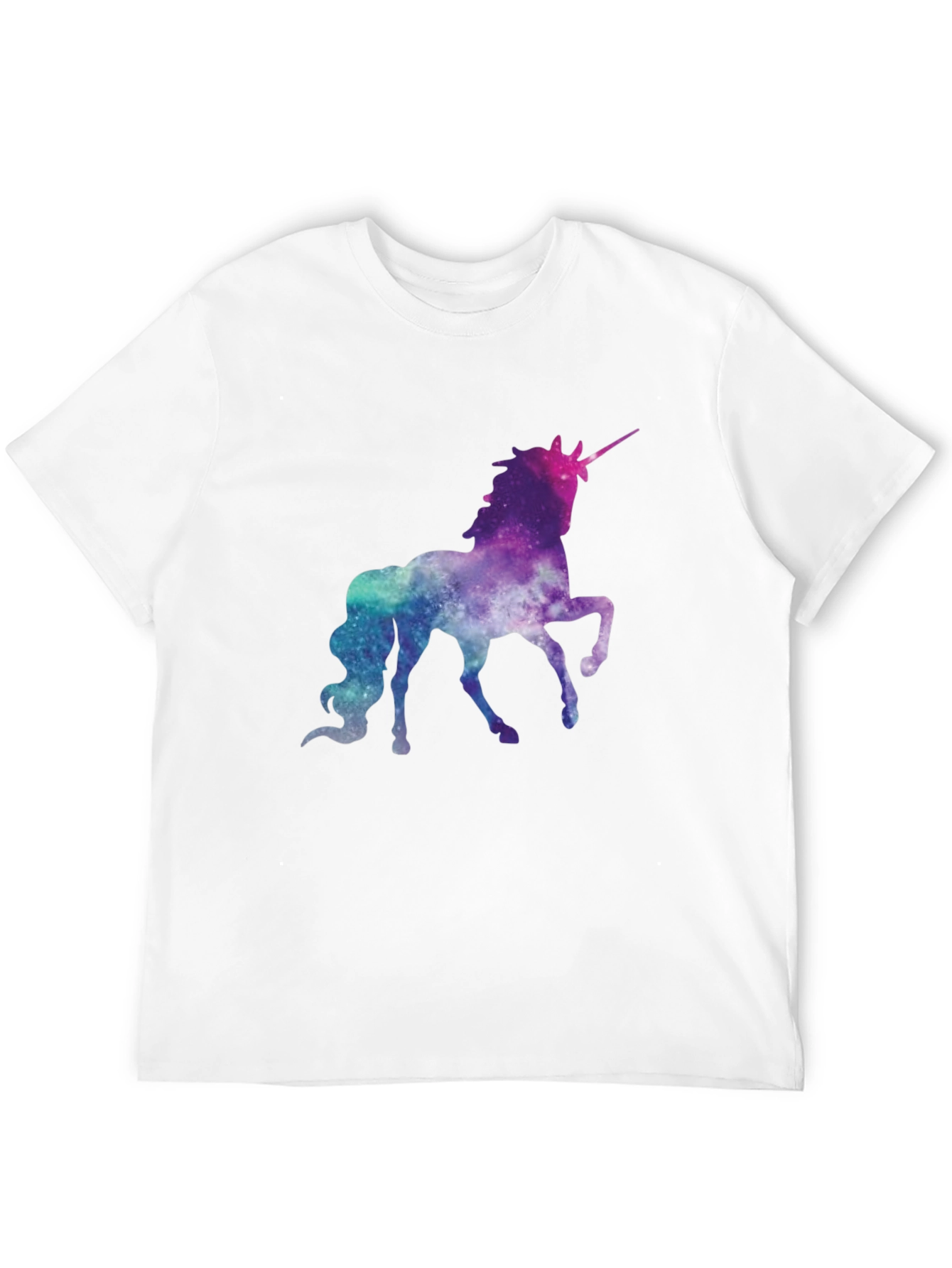 Galaxy Unicorn Black T-Shirt