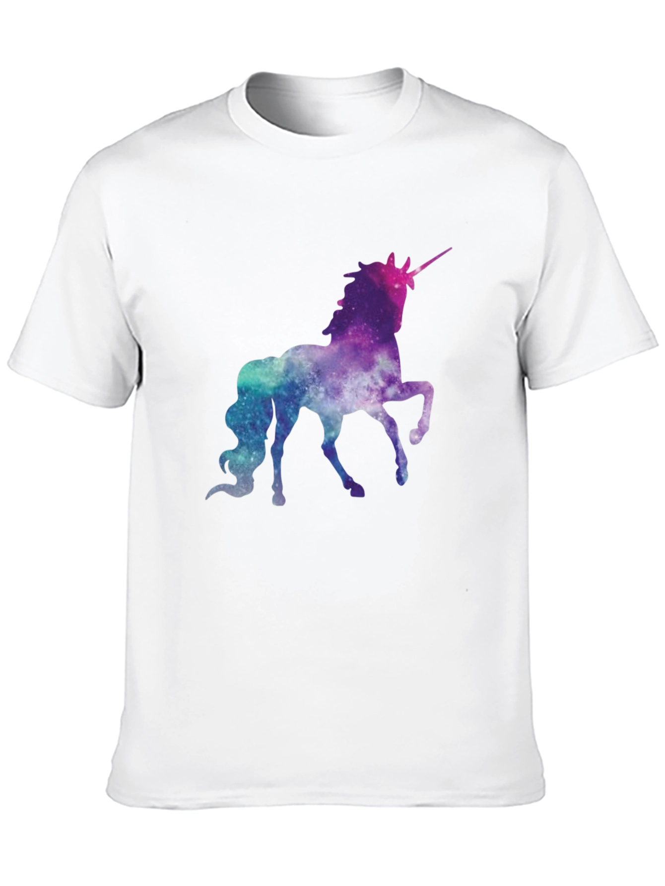 Galaxy Unicorn Black T-Shirt