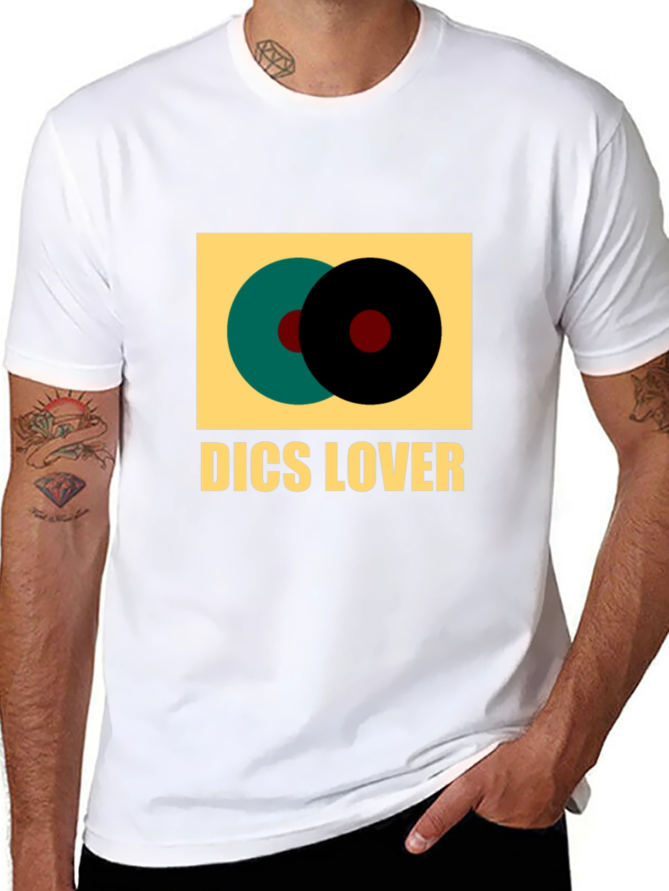 Retro Vinyl Record Lover Graphic T-Shirt