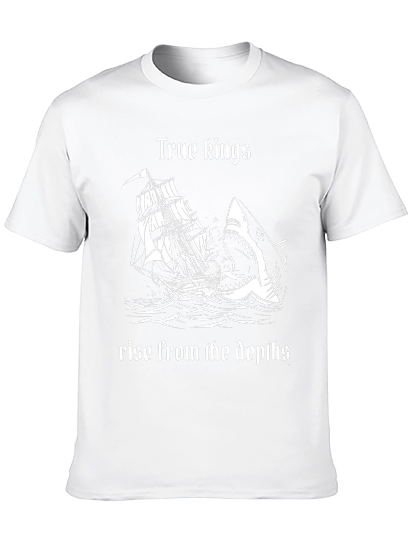 True Kings Shark Attack Black T-Shirt